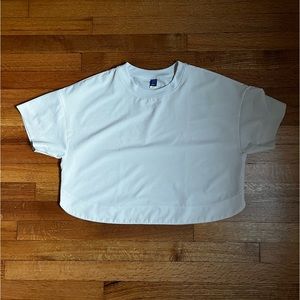 Old Navy Stretch Tech, Cropped Top, Cozy cashmere (beige), Petite Small